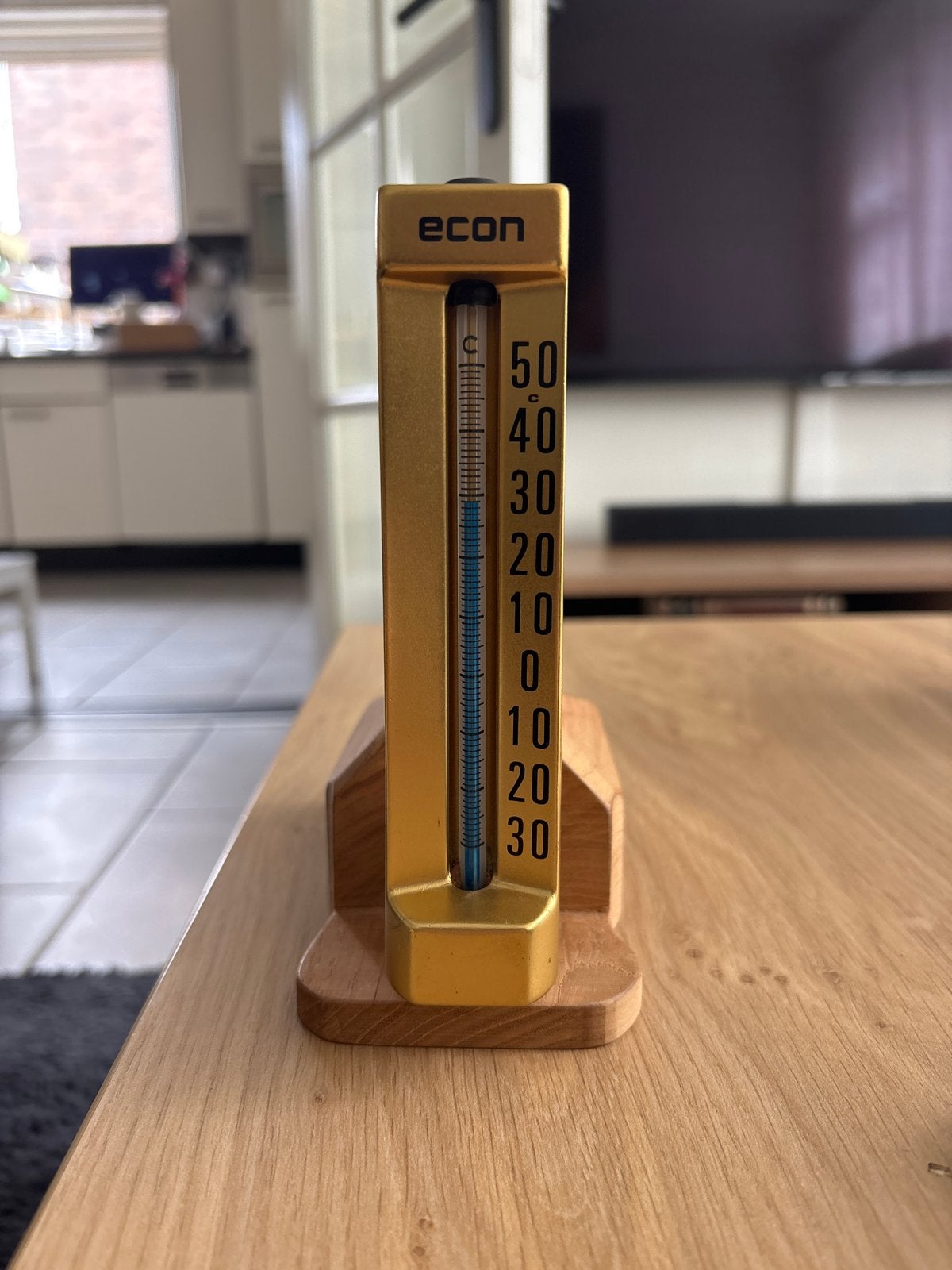 Econ Industriële Glasthermometer - Nauwkeurige Temperatuurme, Ophalen, Zo goed als nieuw