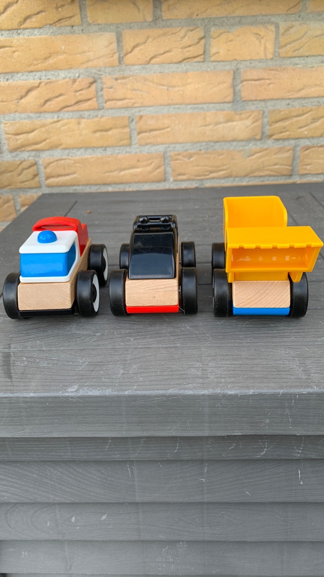 Houten auto’s, Ophalen of Verzenden, Zo goed als nieuw