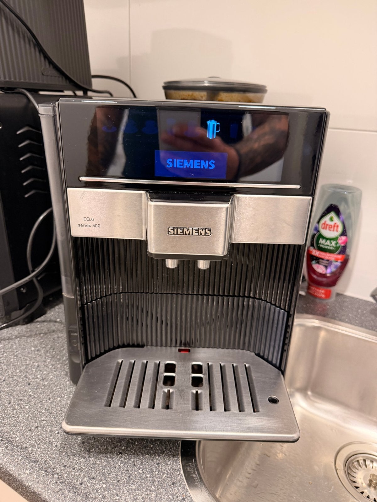 Siemens EQ.6 series 500 volautomatische espressomachine
