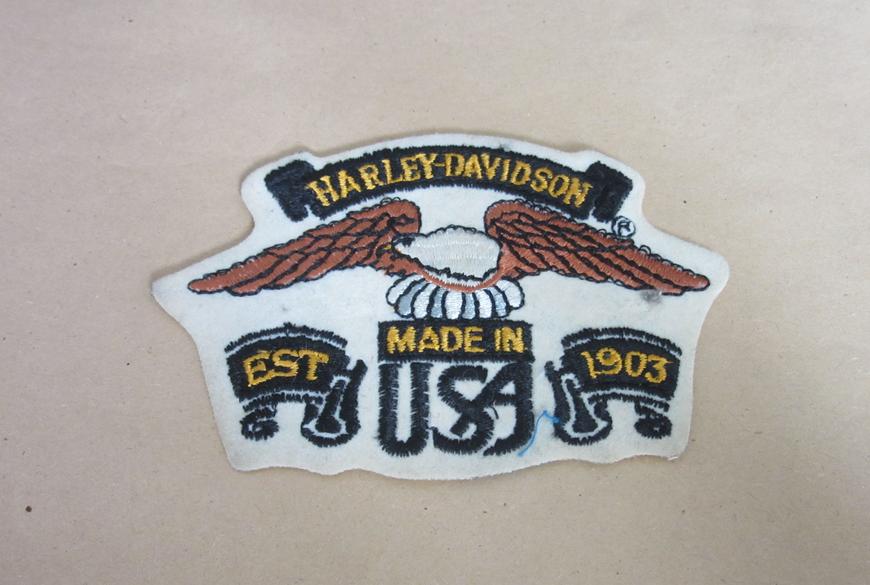 Harley Davidson embleem(2), Verzenden, Zo goed als nieuw, Motoren