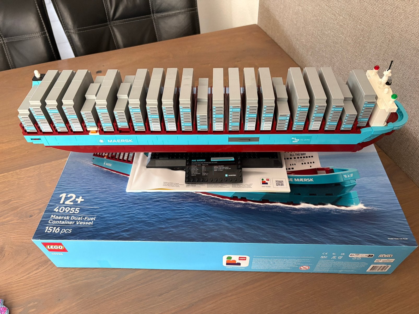 Containerschip LEGO, Ophalen, Compleet, Lego, Nieuw