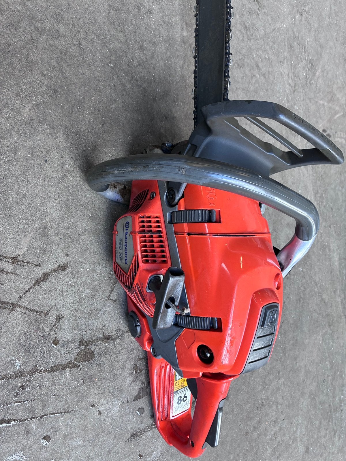 Husqvarna 560 xp kettingzaag, Ophalen, Gebruikt, Kettingzaag