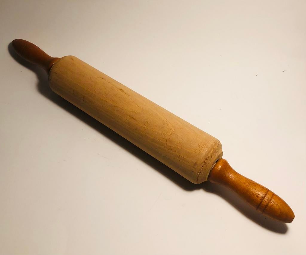Houten deegroller, Ophalen of Verzenden