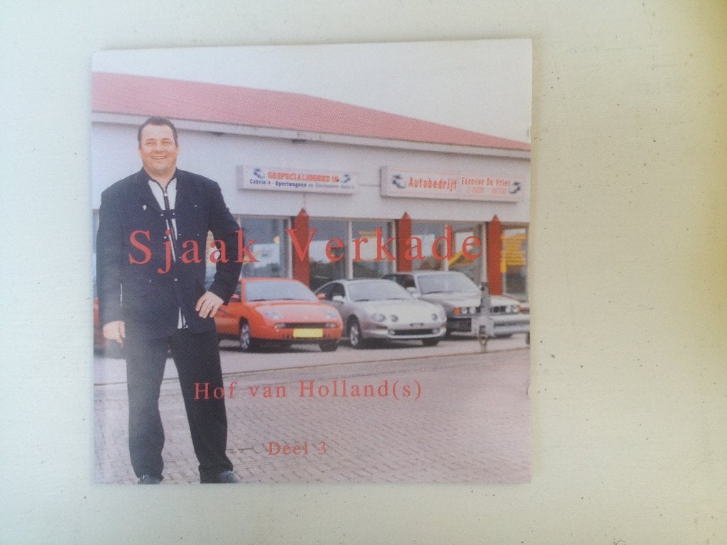 SJAAK VERKADE cd hof van holland deel 3, Cd's en Dvd's, Ophalen of Verzenden, Zo goed als nieuw, Levenslied of Smartlap, Overige typen