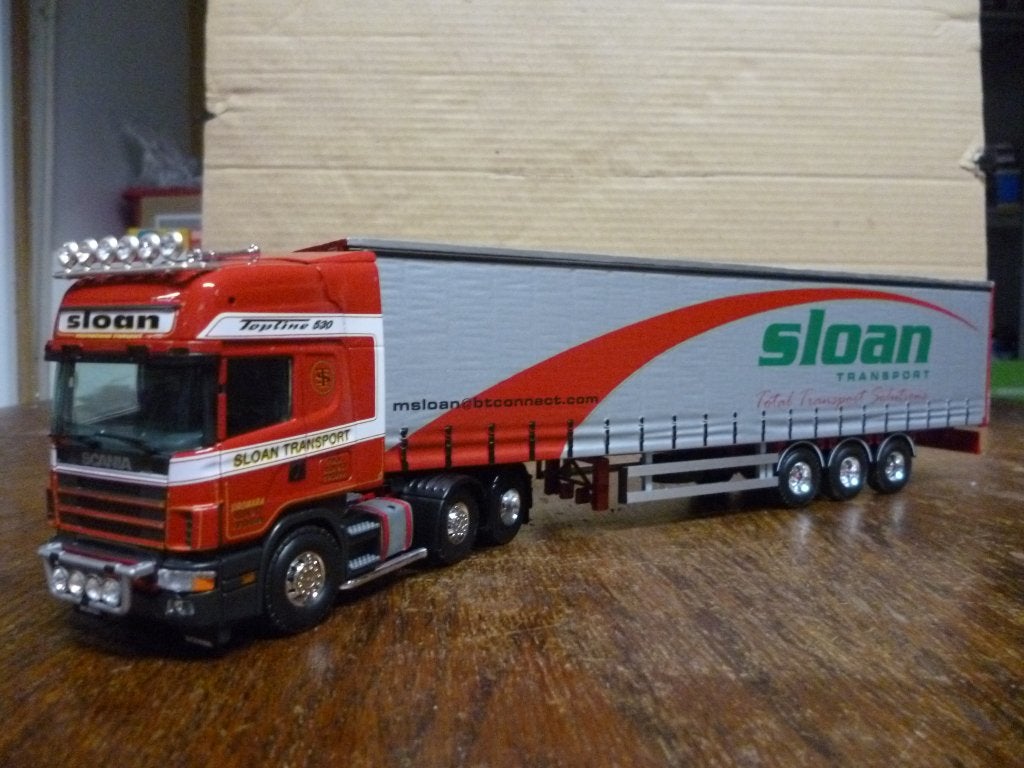 Tekno Scania R4 Sloan, Ophalen of Verzenden, Nieuw, Bus of Vrachtwagen, Tekno