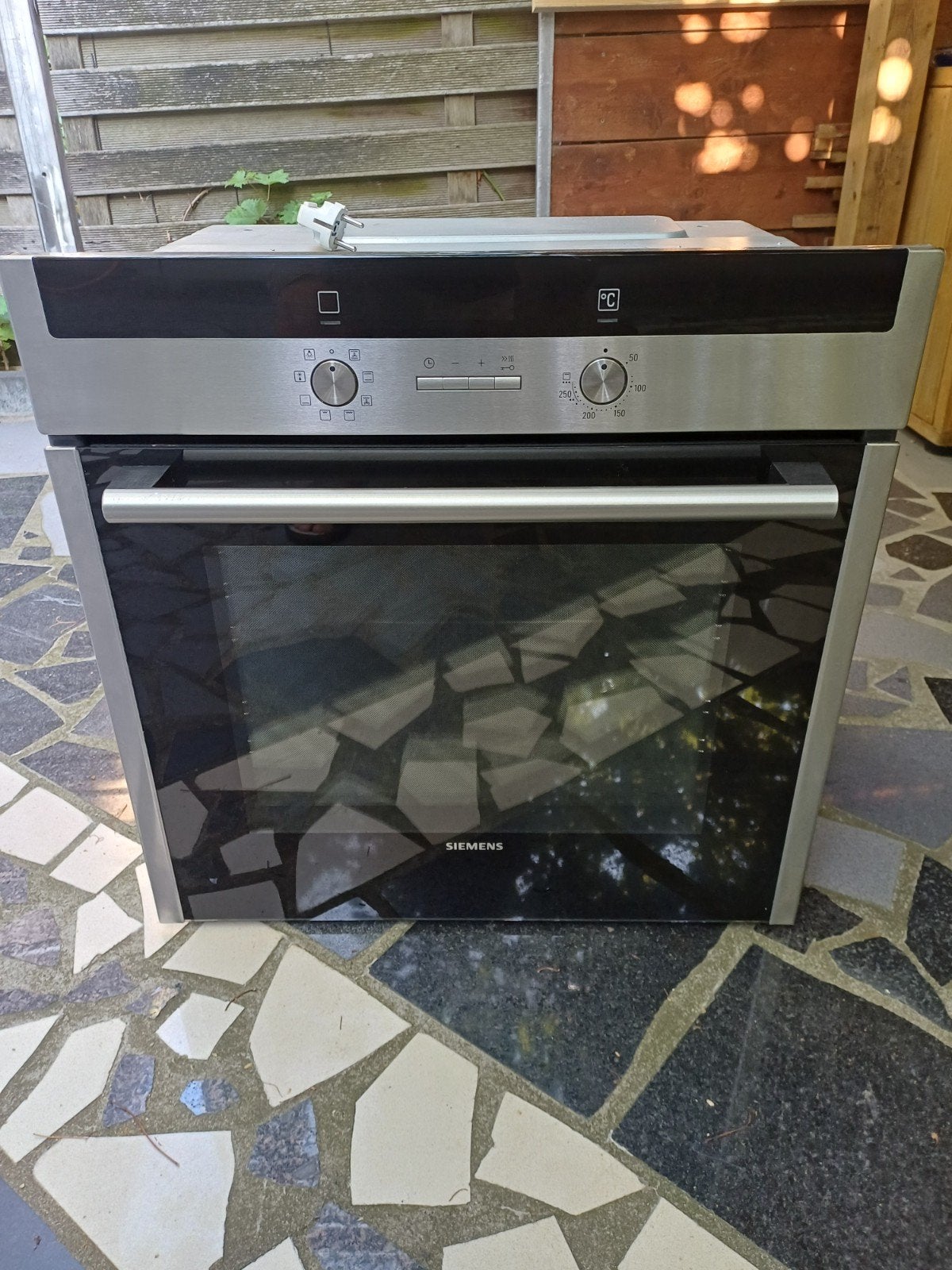 Siemens HB33AB550 inbouw heteluchtoven, Witgoed en Apparatuur, Ovens, Ophalen, Gebruikt, Hete lucht, 60 cm of meer