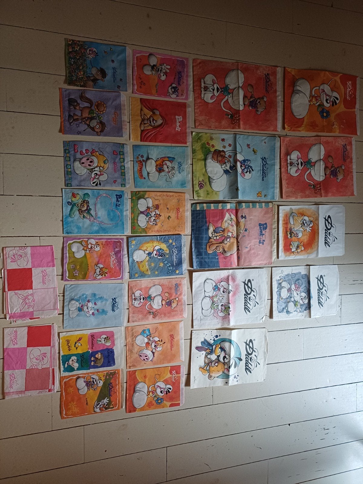 Diddl papieren zakjes en inpakpapier, Verzamelen, Ophalen of Verzenden