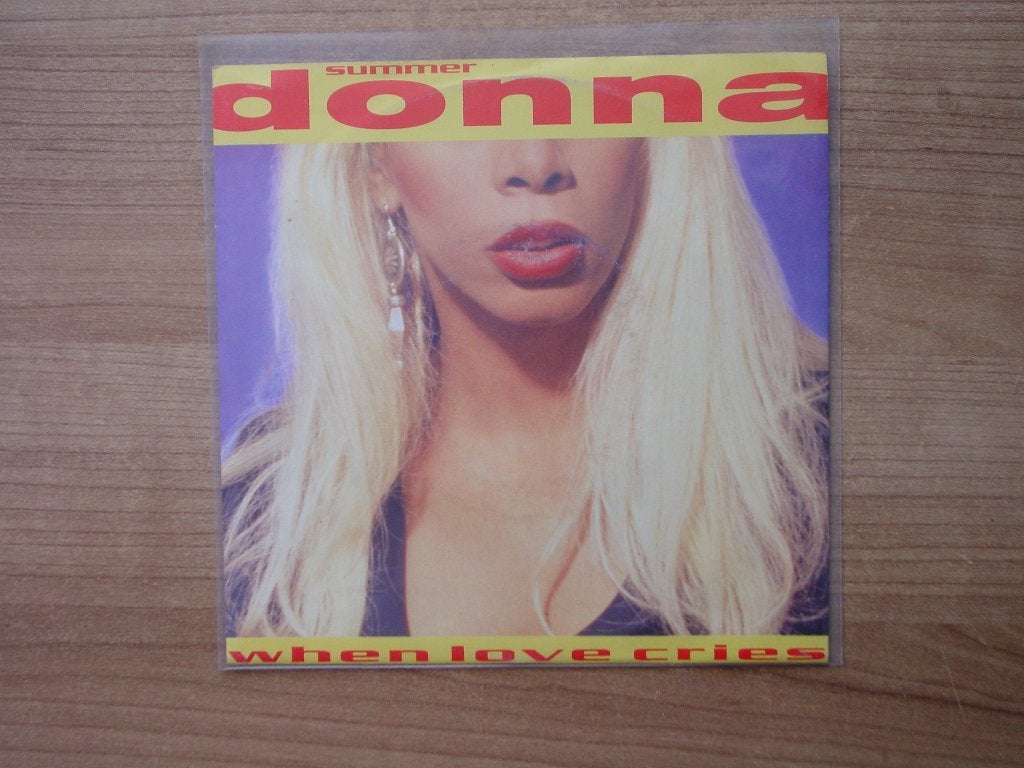 Donna Summer – When Love Cries, Ophalen of Verzenden, Gebruikt, 7 inch, Pop