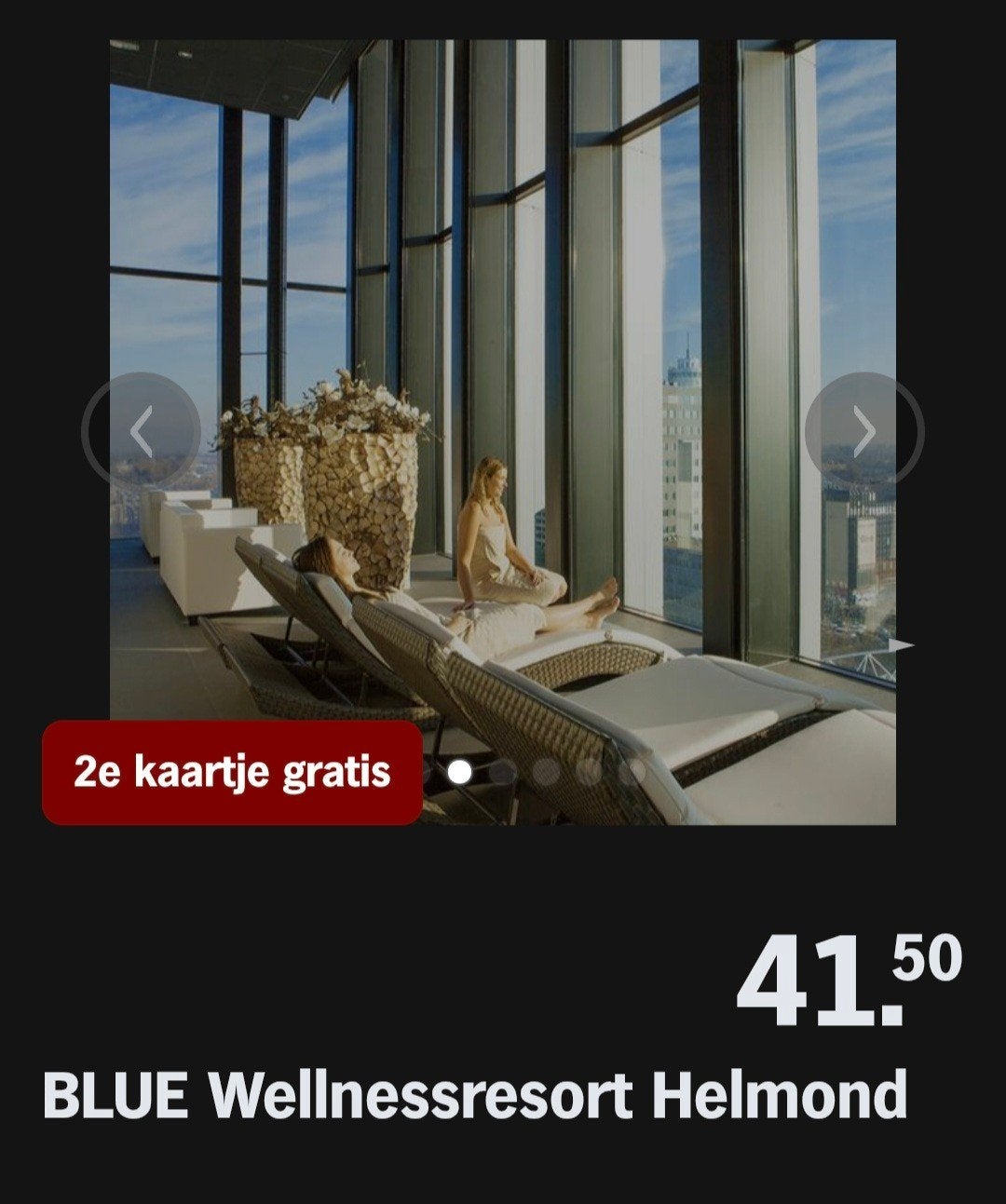BLUE WELLNESSRESORT Helmond ♡ 2e kaartje gratis (AH Actie), Overige soorten