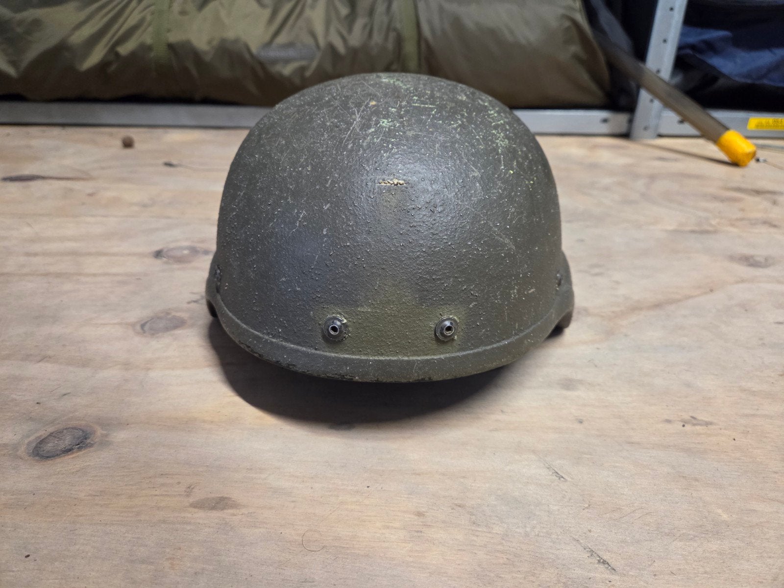 Rabintex helm, Verzamelen, Militaria | Algemeen, Ophalen of Verzenden, Landmacht, Nederland, Helm of Baret