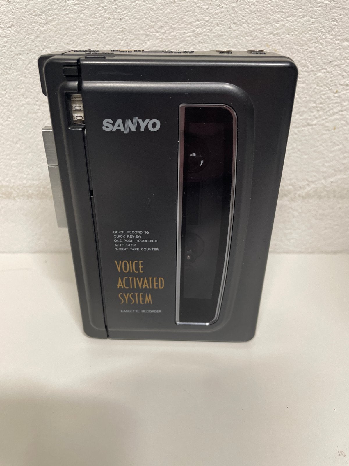 Sanyo Voice Activated System Cassette Recorder, Ophalen of Verzenden
