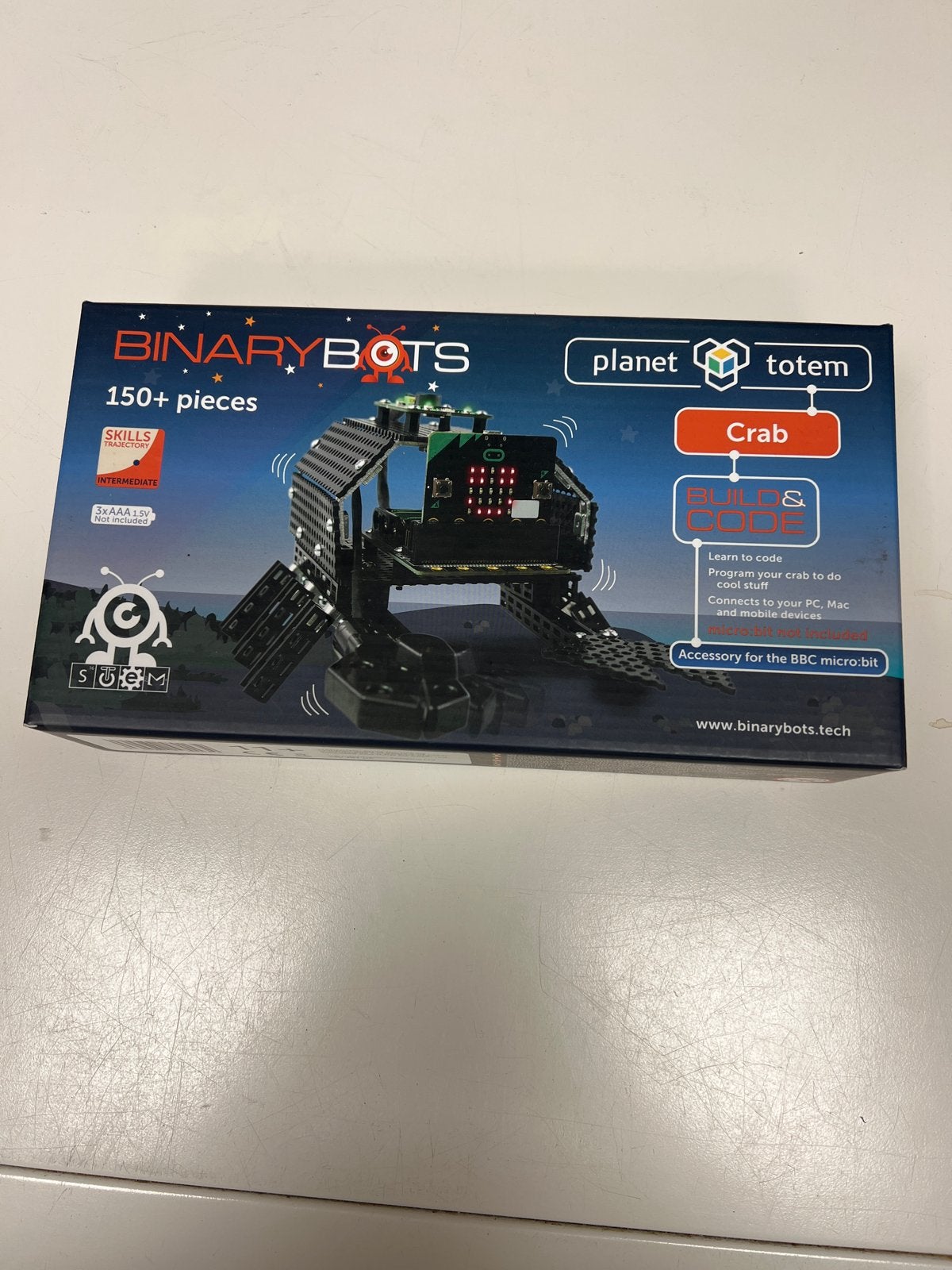 Binary Bots Krab micro:bit Robot Bouwpakket - Nieuw in doos, Ophalen of Verzenden, Nieuw, Knutselen