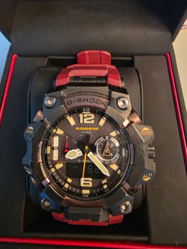 Casio G-Shock Mudmaster B1000 Solar - Zo goed als nieuw, Ophalen of Verzenden