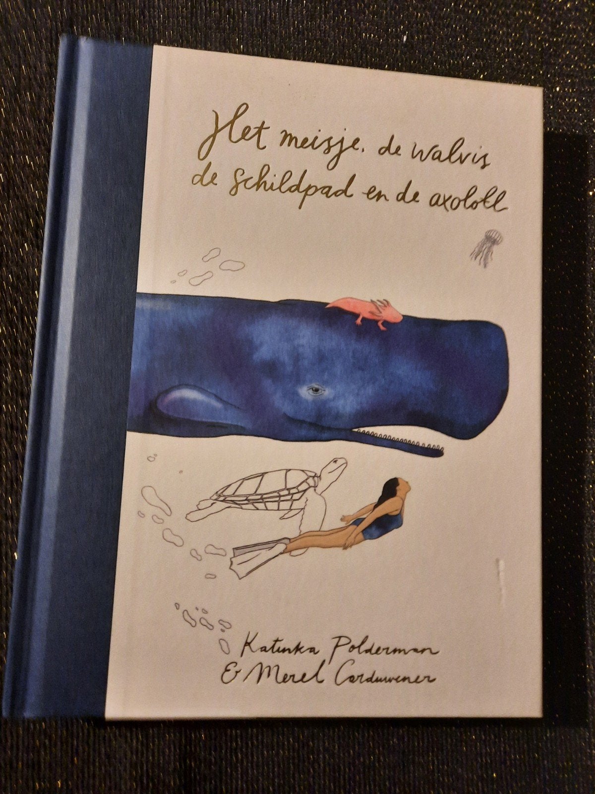 Het meisje, de walvis,de schildpad en de axolotl - Hardcover, Ophalen of Verzenden