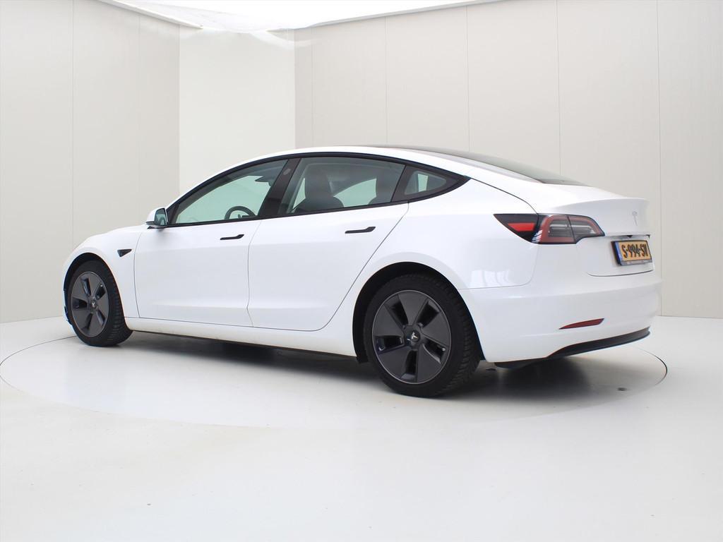 Tesla Model 3 Long-Range AWD 351pk 75 kWh FACELIFT 93.3% SoH, Auto's, Tesla, Automaat, Gebruikt, Zwart, Adaptive Cruise Control