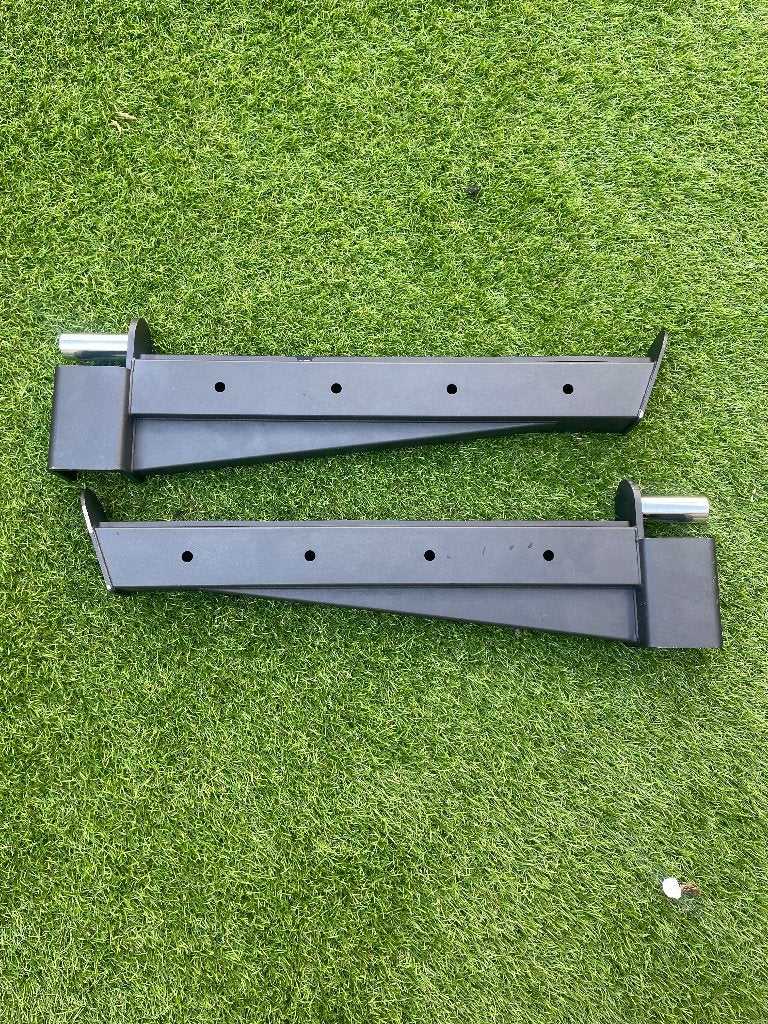 Spotter arms, Sport en Fitness, Fitnessapparatuur, Ophalen, Zo goed als nieuw, Metaal, Krachtstation