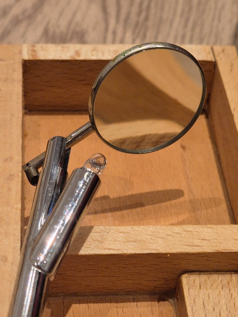 Belzer inspectie/controle spiegel, Ophalen of Verzenden, Gebruikt