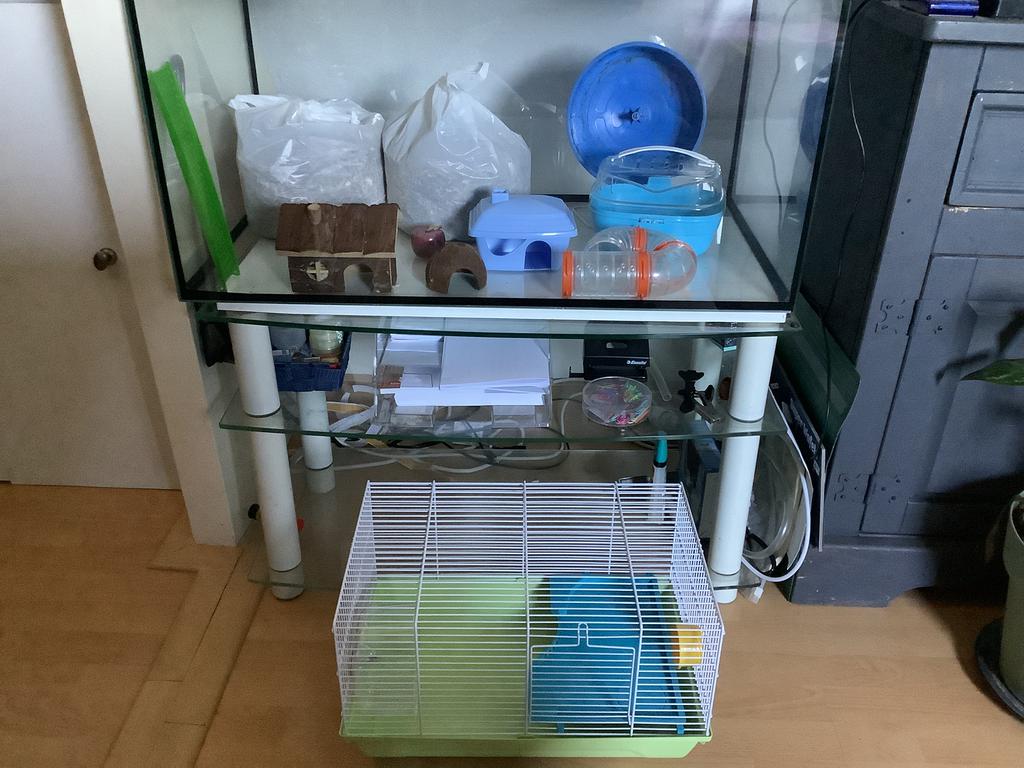 Hamster bak. 80x40x44cm., Kooi, Minder dan 75 cm, Zo goed als nieuw, Hamster