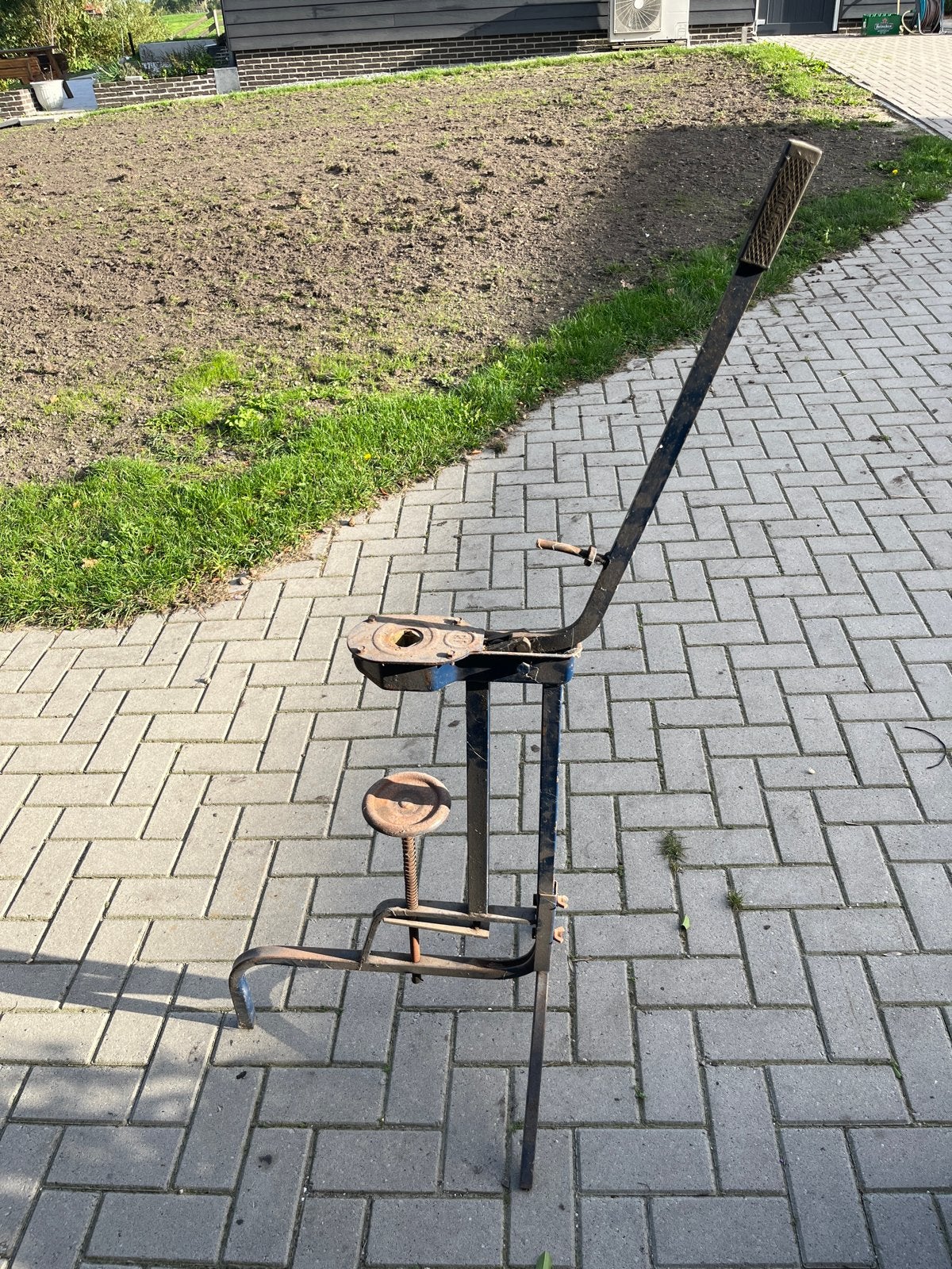 Flessen kurk machine, Ophalen, Gebruikt