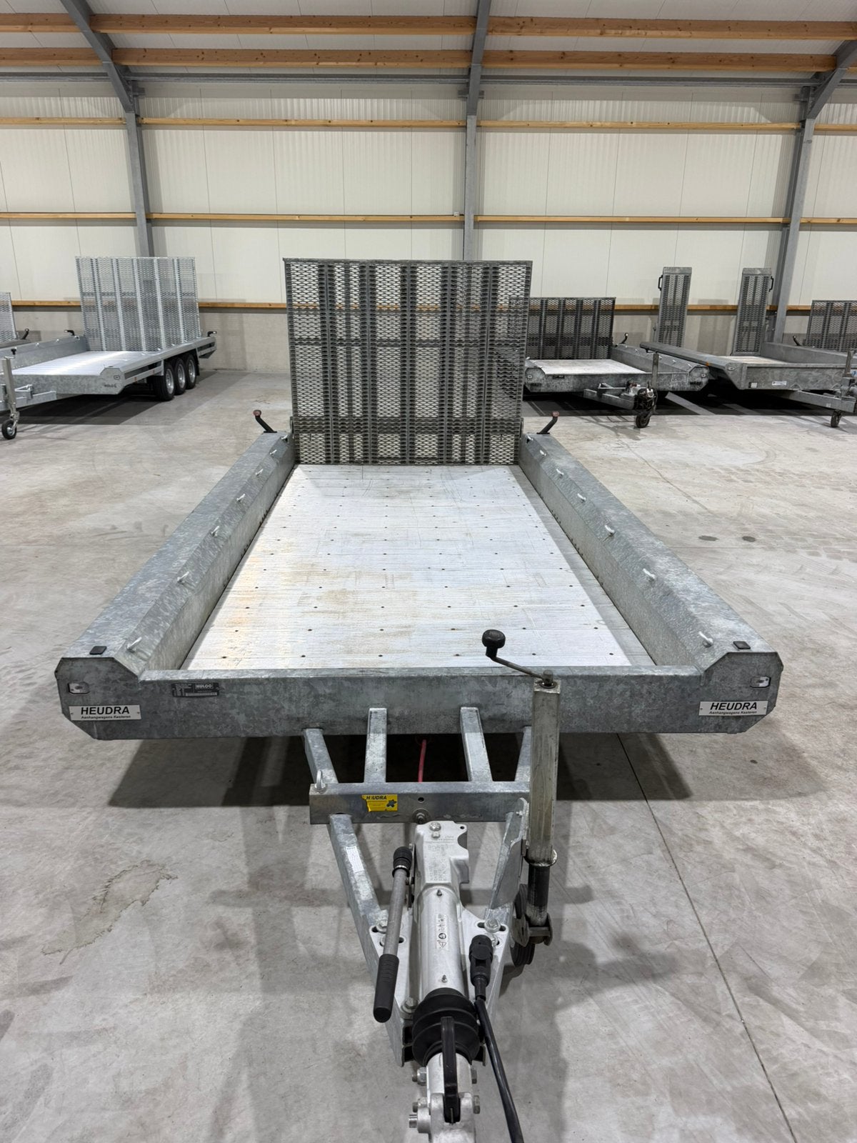 Hulco terrax 3 machine transporter 3500 kg, Ophalen of Verzenden, Zo goed als nieuw