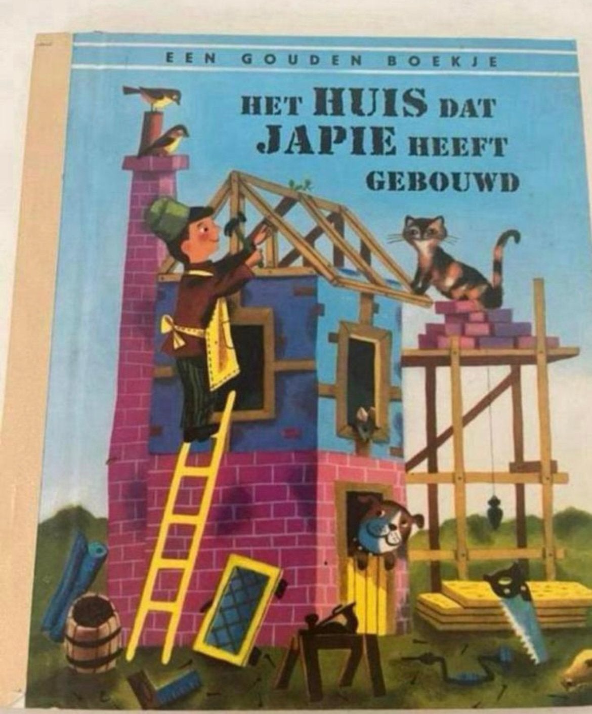 Gouden Boekje:Het Huis dat Japie heeft Gebouwd A M.G.SCHMIDT, Ophalen of Verzenden, Gelezen