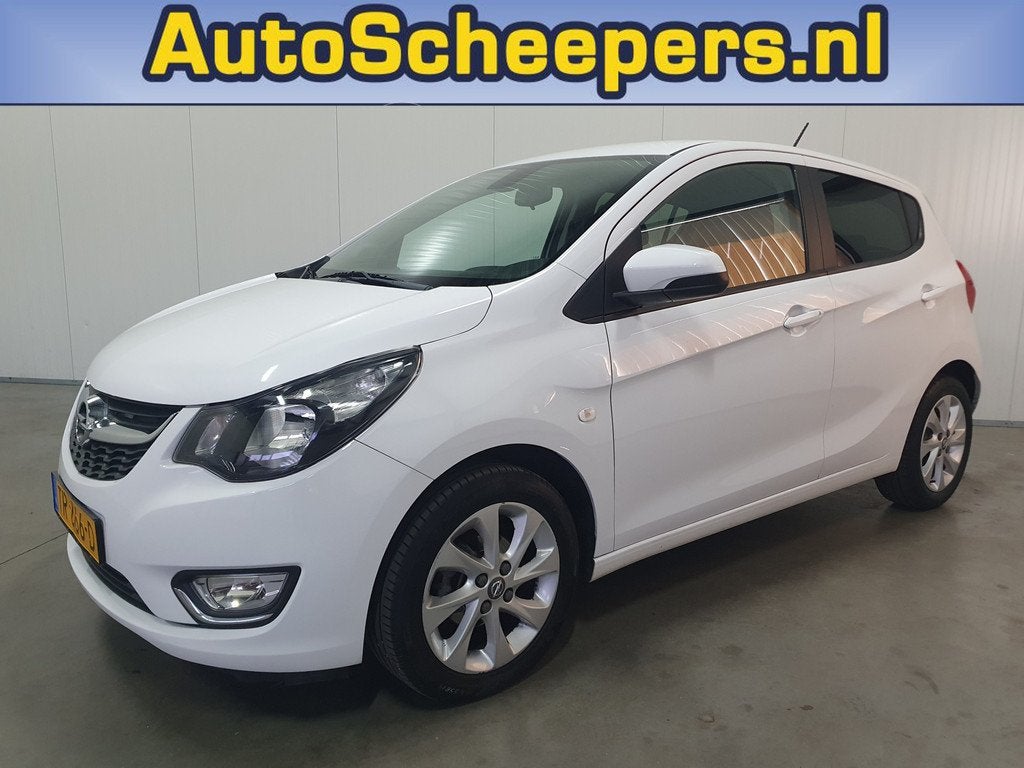Opel KARL 1.0 ecoFLEX Innovation PDC/CLIMA/CRUISE/LMV, 839 kg, Gebruikt, Leder en Stof, Origineel Nederlands