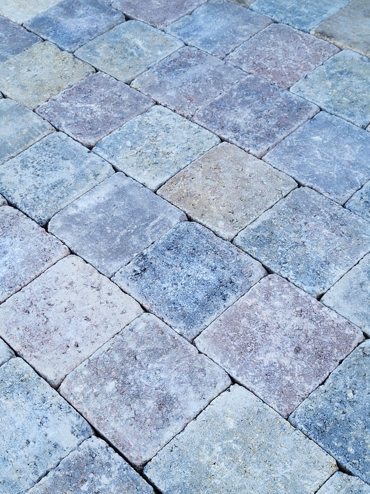 nieuwe cobblestones bont en Antraciet 15x15x6 € 22.50 pm2., Ophalen, Nieuw, Beton, Klinkers