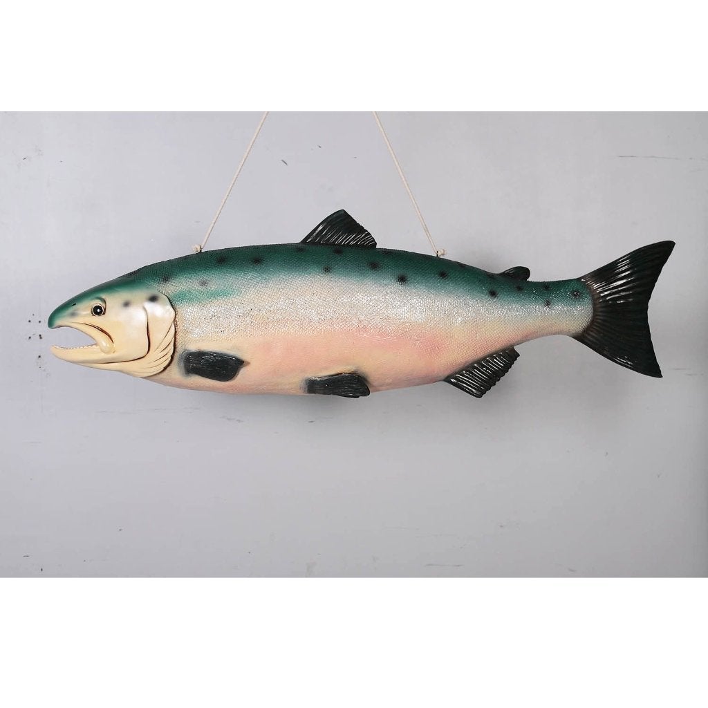 Fish Hanging Salmon – Zalm beeld Lengte 123 cm, Verzamelen, Dierenverzamelingen, Ophalen, Nieuw, Overige typen