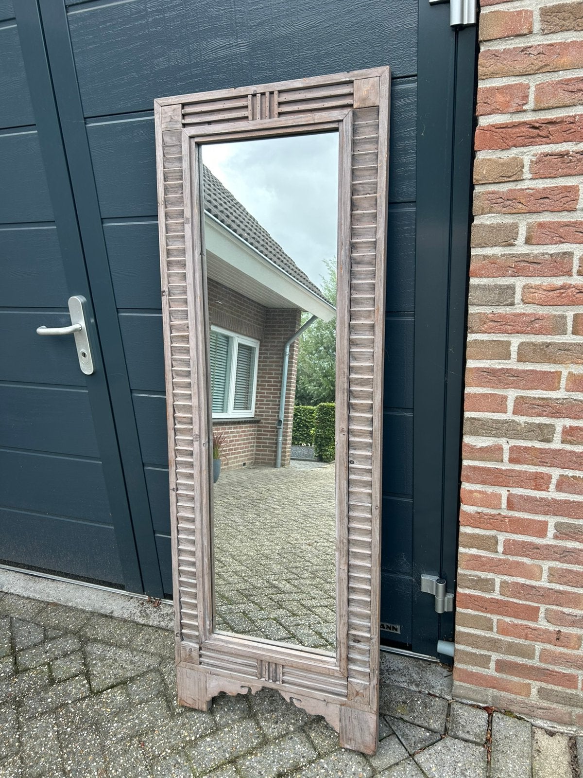 Staande spiegel 60x170 cm, Ophalen, Gebruikt, 150 tot 200 cm, Rechthoekig