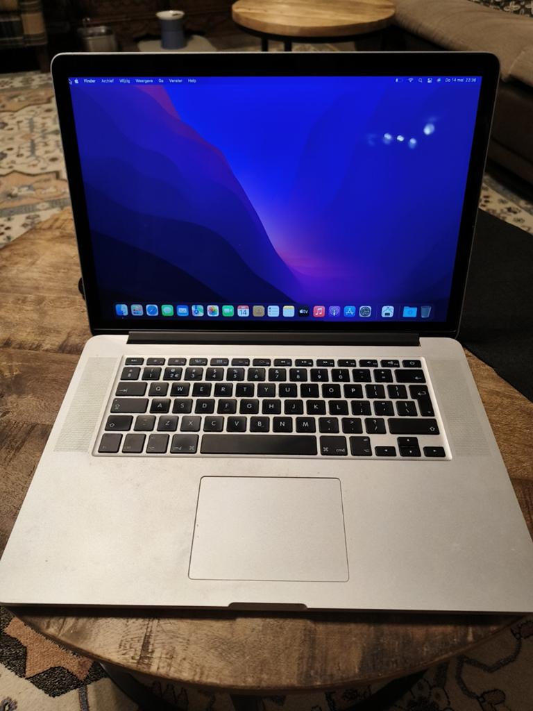 MacBook Pro (Retina, 15-inch, Mid 2015) - 16GB RAM, Computers en Software, Apple Macbooks, 256 GB, 2 tot 3 Ghz, 15 inch, 16 GB