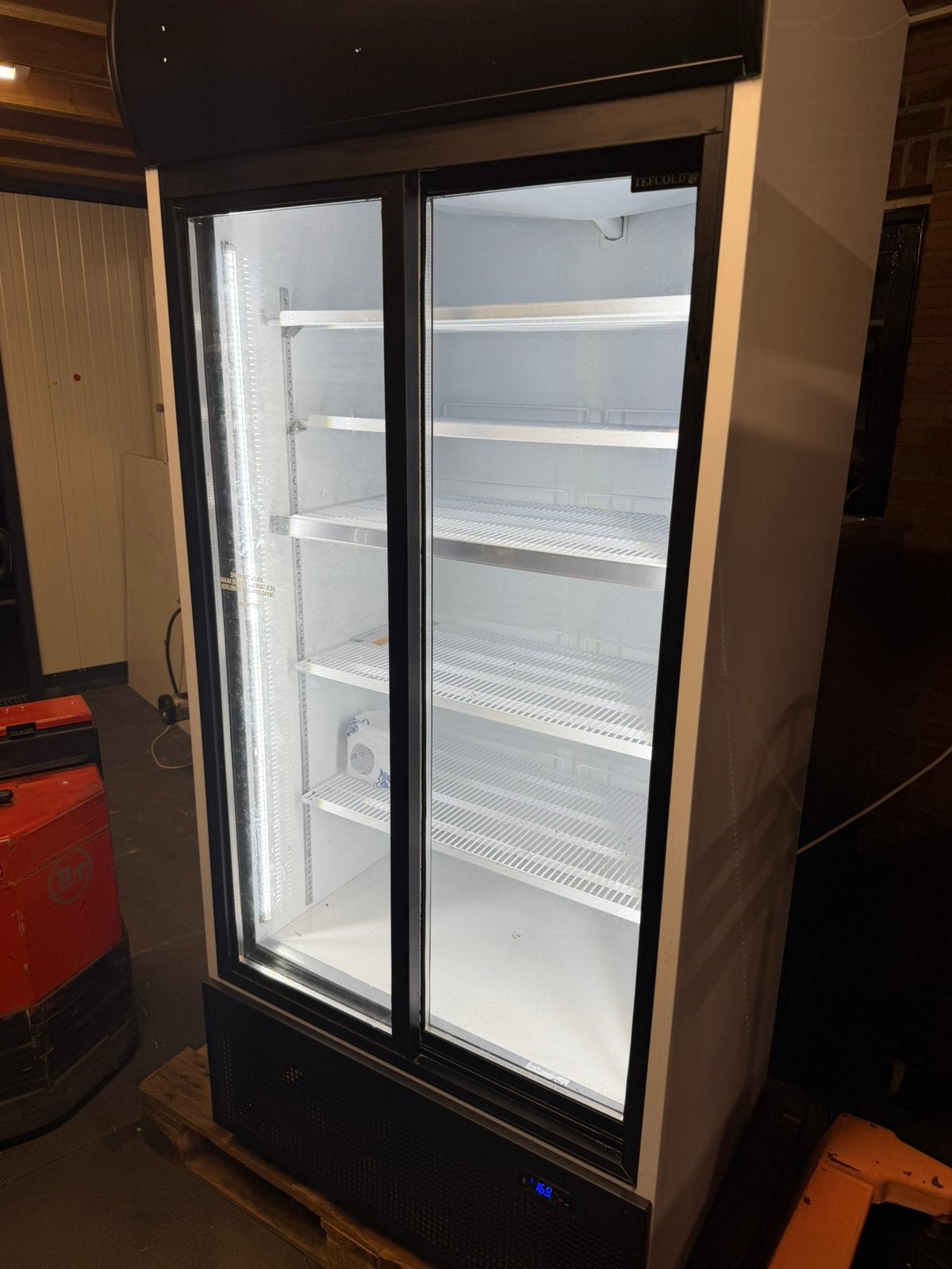 Grote koelkast met schuifdeuren, Zakelijke goederen, Horeca | Keukenapparatuur, Ophalen, Koelen en Vriezen