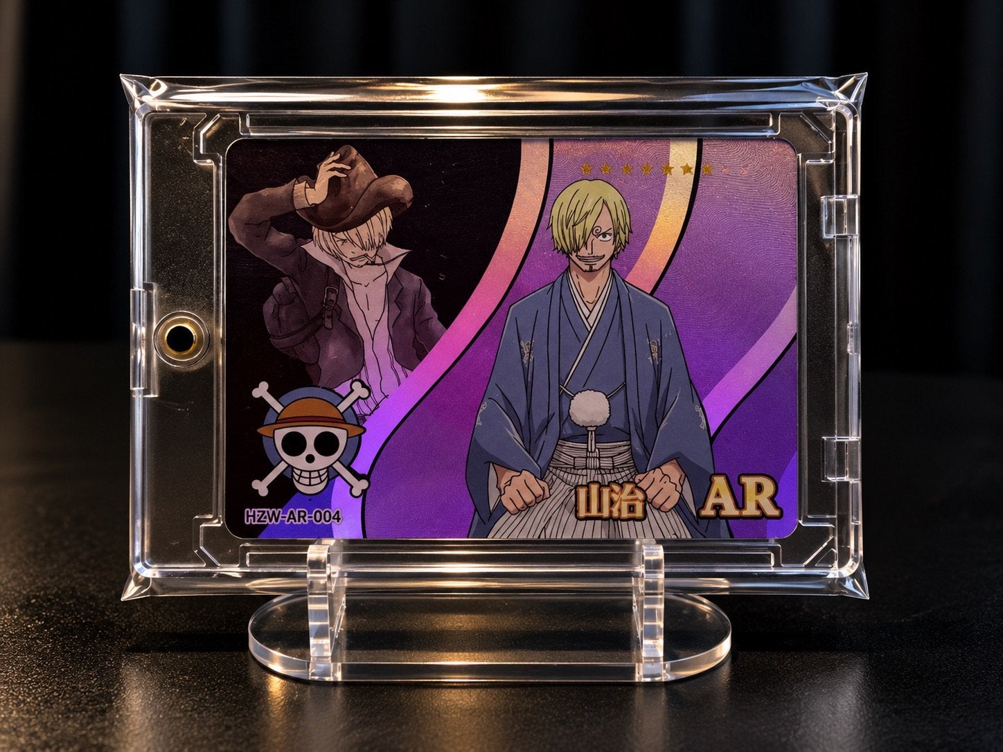 One Piece Sanji AR-004 – Special Art Holo, Verzenden, Zo goed als nieuw, Losse kaart, Foil