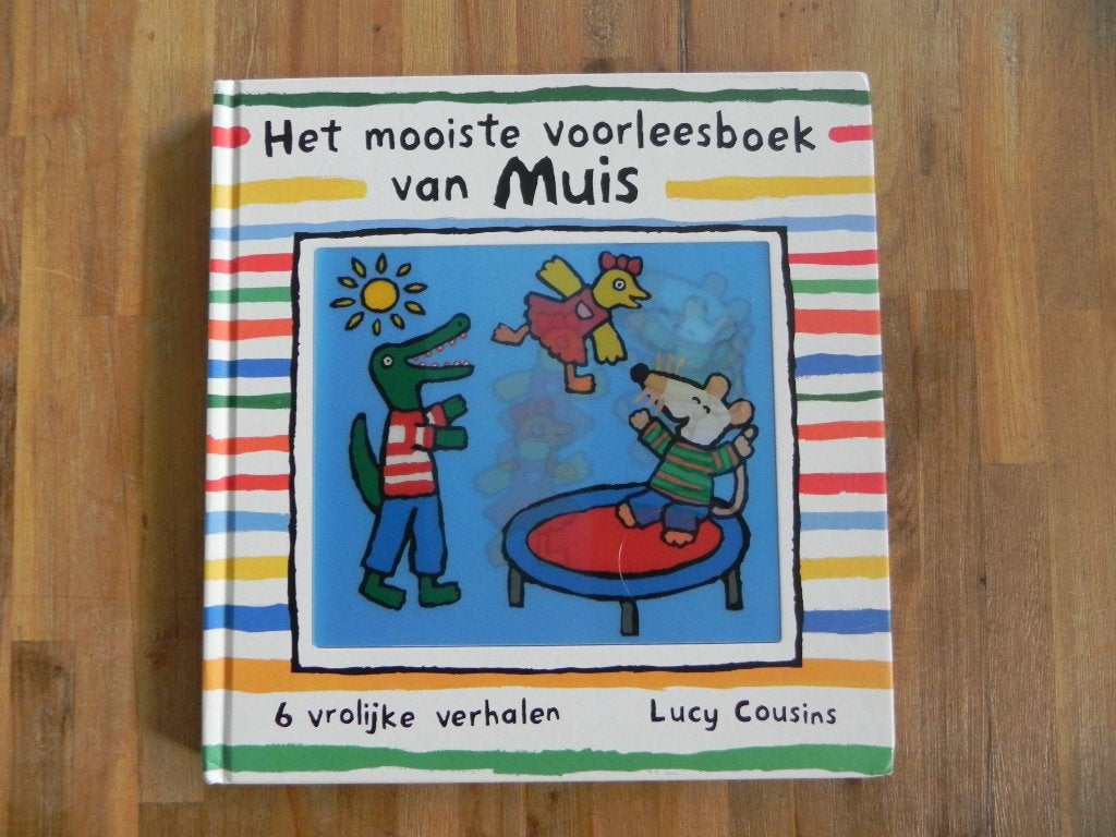 TE KOOP; VOORLEESBOEK  VAN MUIS / 6 VERHALEN, 5 of 6 jaar, Jongen of Meisje, Zo goed als nieuw, Voorleesboek