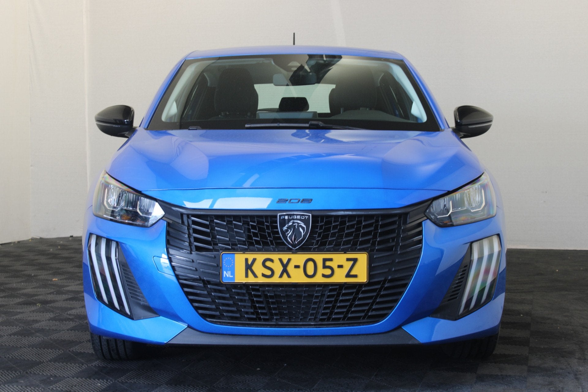 Peugeot 208 1.2 PureTech 75 Active (bj 2024), Auto's, Voorwielaandrijving, Stof, Gebruikt, Blauw