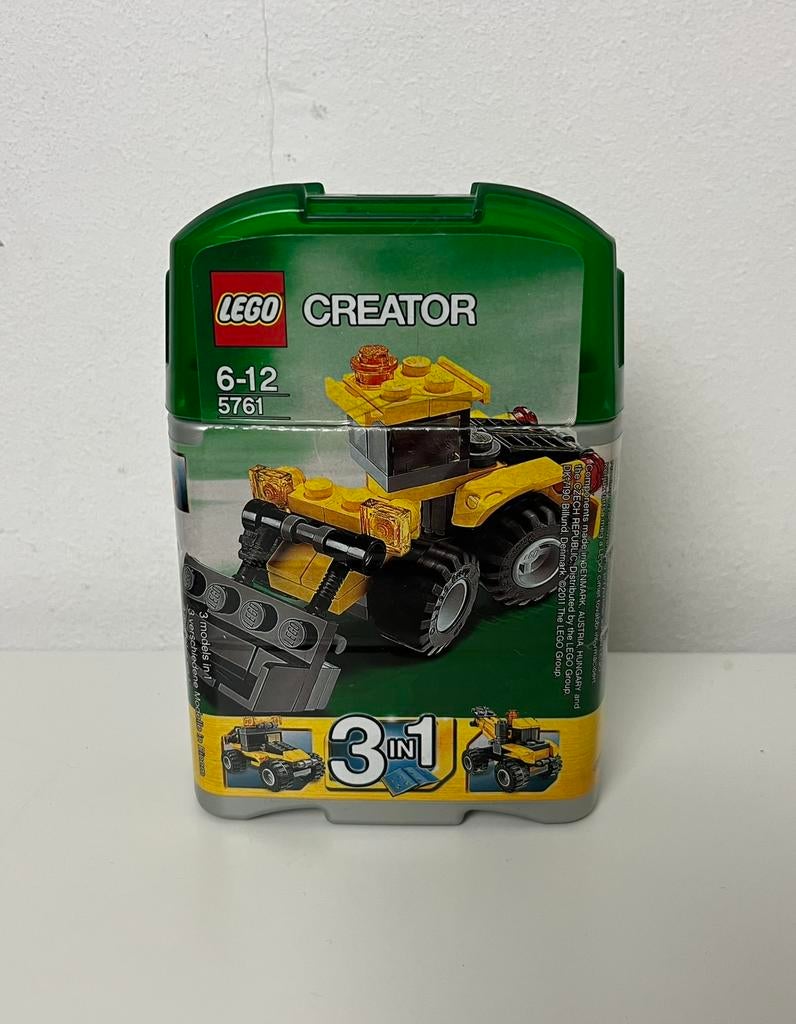 Lego 5761 3-in-1 mini graafmachine set, Kinderen en Baby's, Speelgoed | Duplo en Lego, Compleet, Lego, Ophalen of Verzenden, Zo goed als nieuw