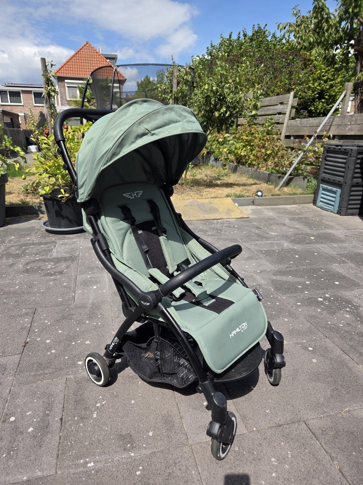 Hamilton Buggy met regenhoes, Ophalen of Verzenden, Gebruikt, Overige merken, Regenhoes