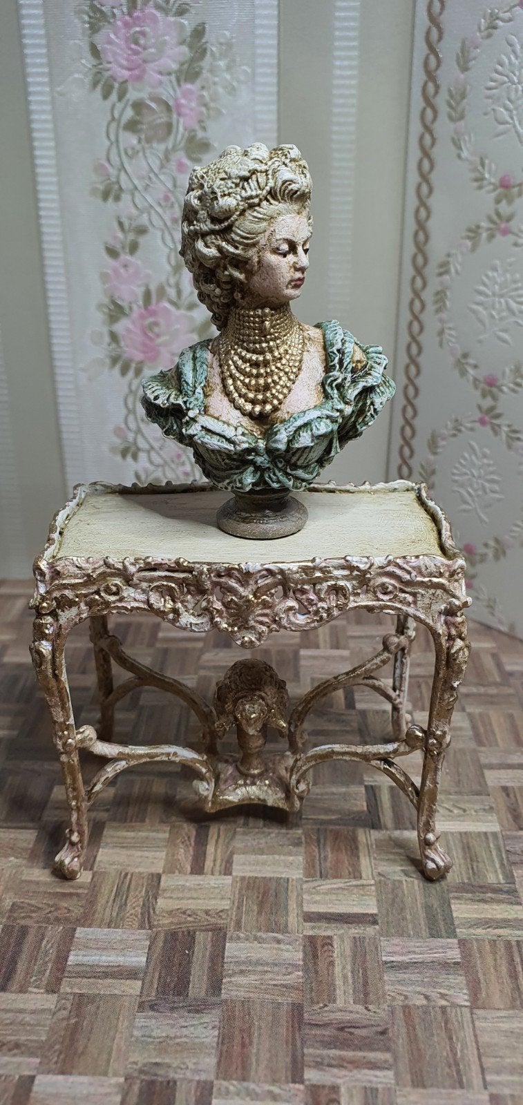 Exclusieve Miniatuur Buste Marie Antoinette, Verzamelen, Decoratie, Mandysmaison, Mandysmaison@gmail.com, Nieuw