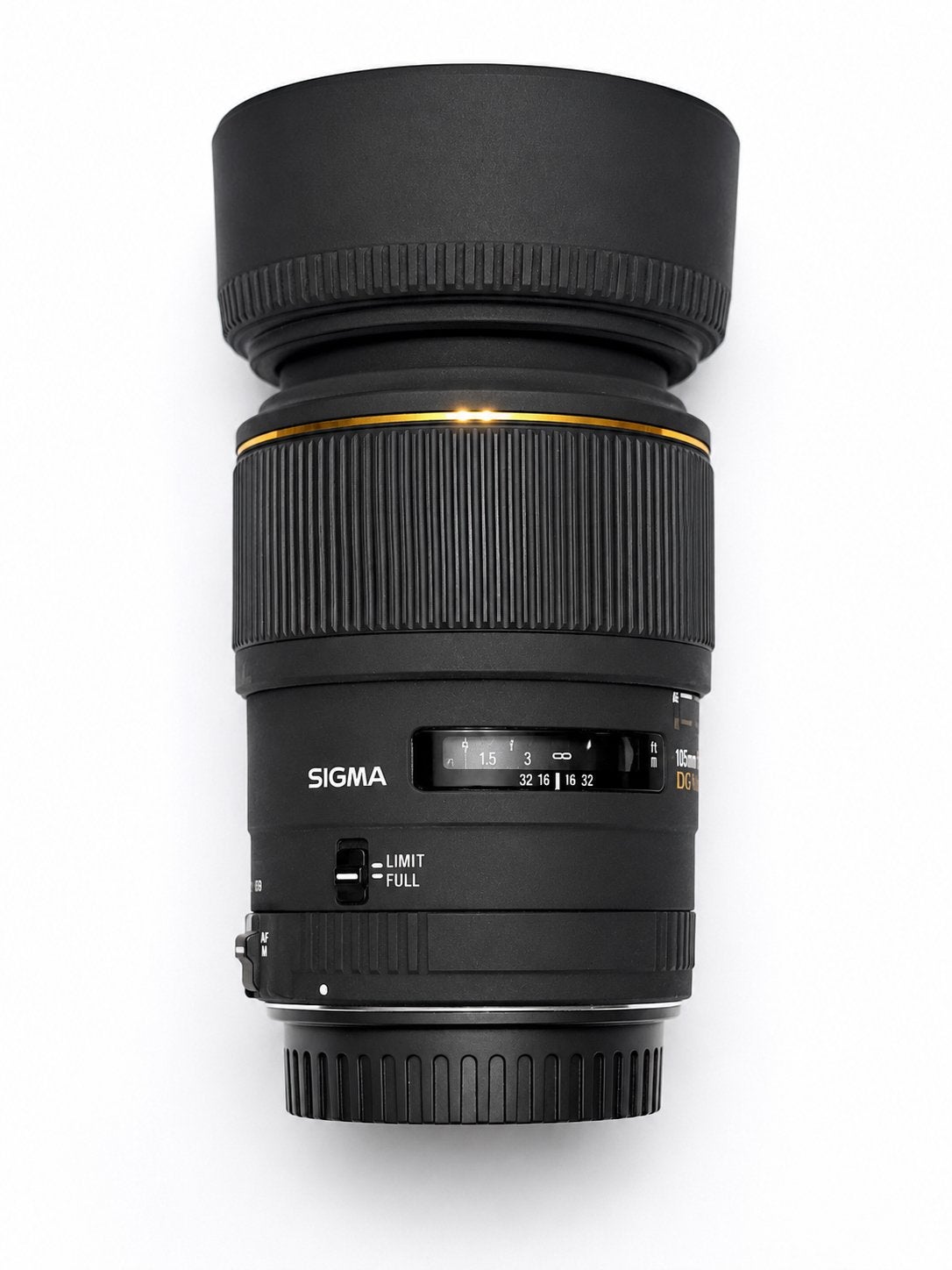 Sigma 105mm f/2.8 EX DG Macro – Canon EF, Audio, Tv en Foto, Fotografie | Lenzen en Objectieven, Ophalen of Verzenden, Zo goed als nieuw