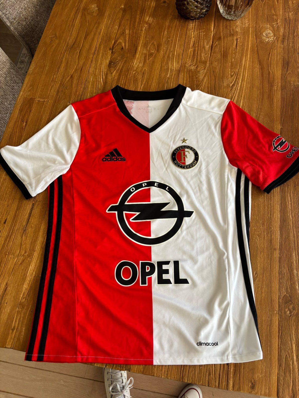 Feyenoord T-shirt, Maat XS of kleiner, Ophalen of Verzenden, Zo goed als nieuw, Shirt