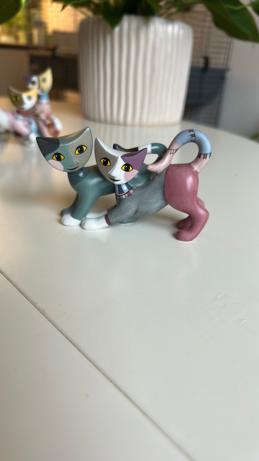 Goebel pastel poezen  prr prrr prrrrr, Ophalen of Verzenden, Zo goed als nieuw, Dier