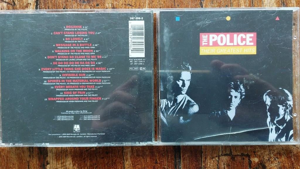 the  police   greatest hits, Ophalen of Verzenden, 1990 - 1999, Zo goed als nieuw