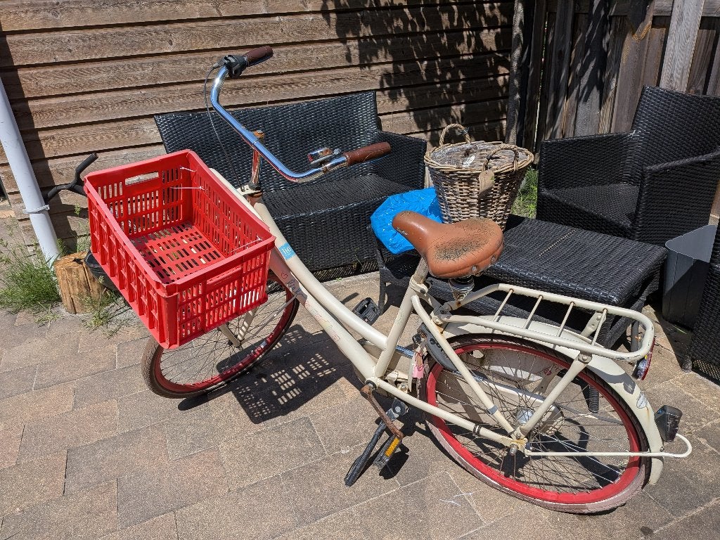 Cortina Lief 24 inch meisjesfiets, Ophalen, Terugtraprem, Versnellingen, Cortina