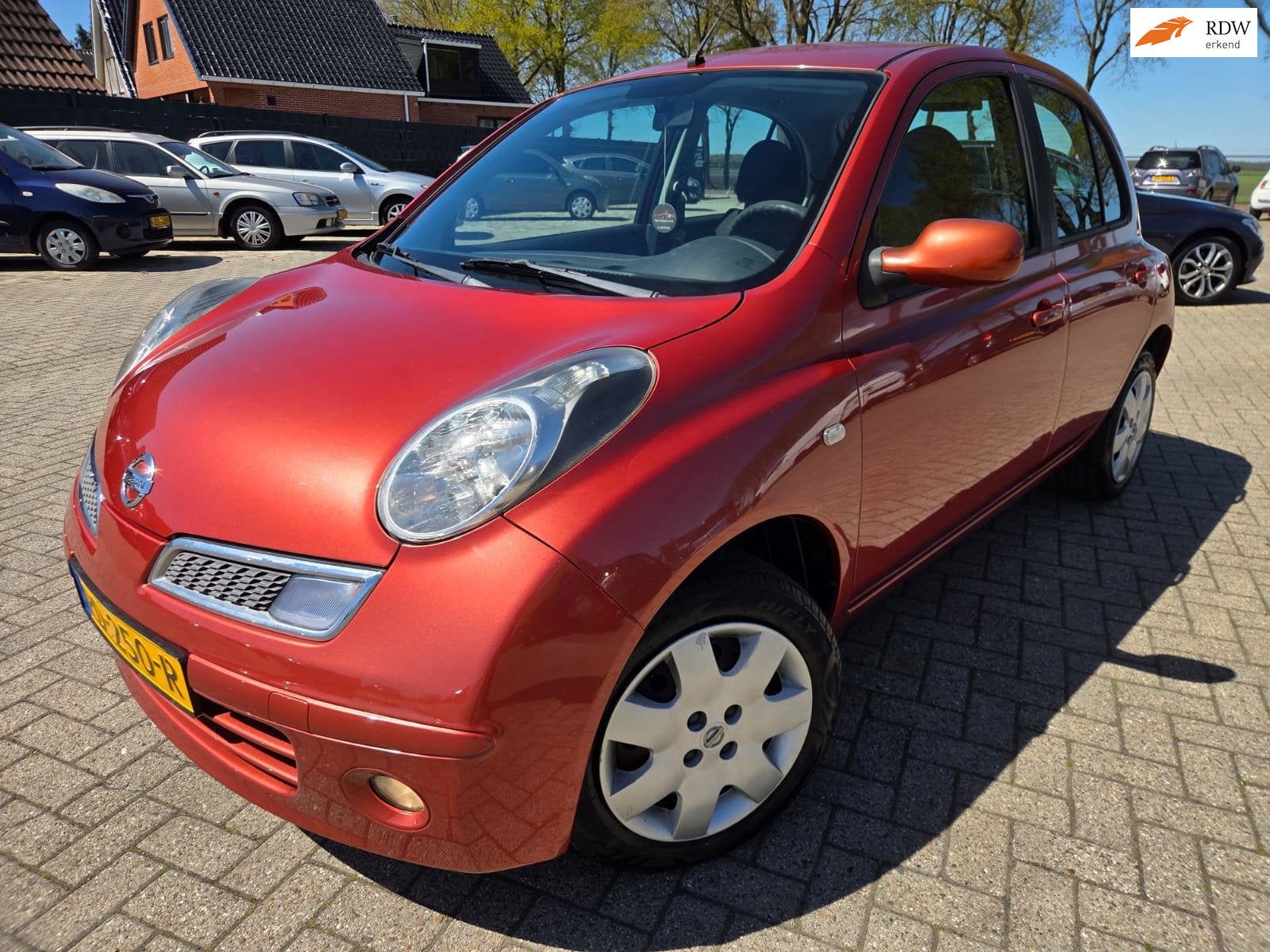 Nissan Micra 1.2 Mix 5Drs 2008. Airco/CV/Elektr ramen etc.., Auto's, Voorwielaandrijving, Stof, Gebruikt, 4 cilinders