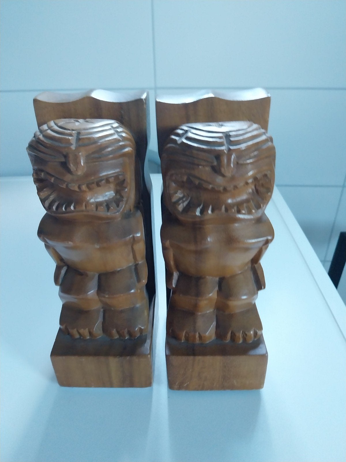 Hawaiaanse boekensteun beeldjes, Antiek en Kunst, Ophalen of Verzenden
