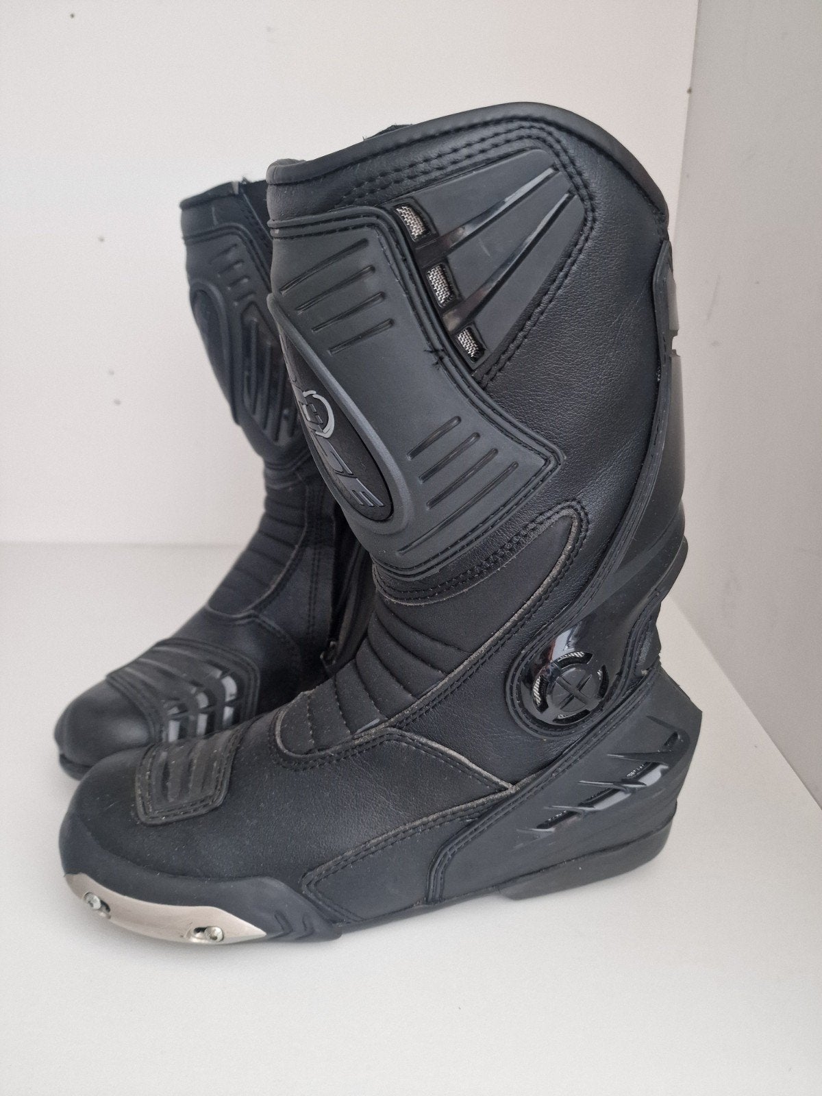 Buse GP motorlaarzen zwart textiel waterdicht maat 40, Motoren, Ophalen, Dames, Tweedehands, Laarzen