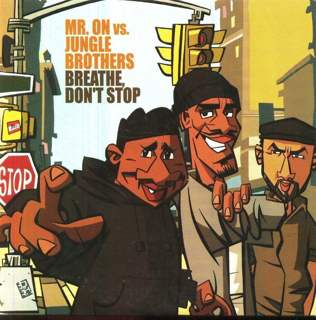 cd-single van Mr. On vs. Jungle Brothers - Breathe, Verzenden, Zo goed als nieuw, Pop