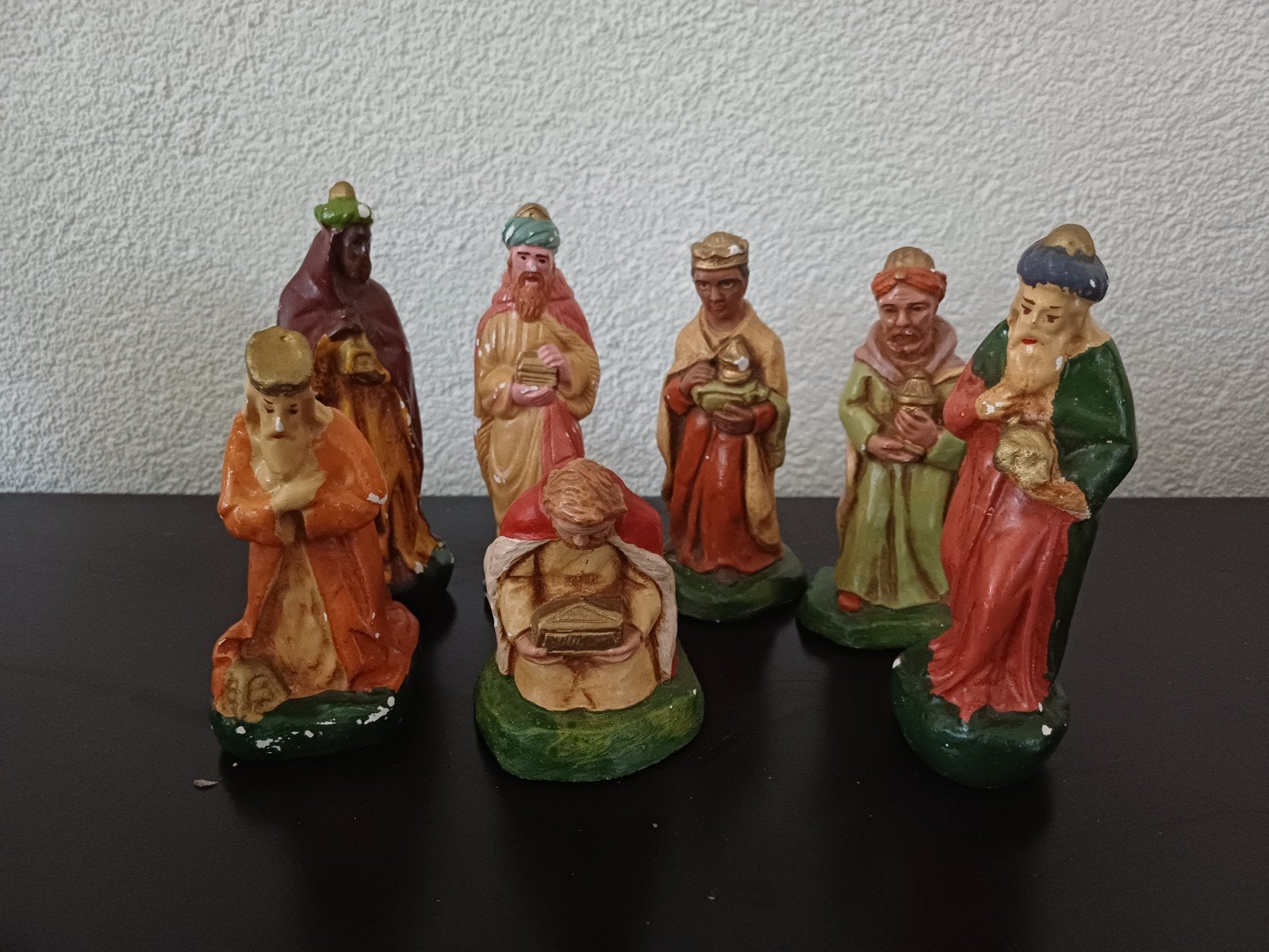Vintage koningen van gips., Ophalen of Verzenden, Gebruikt
