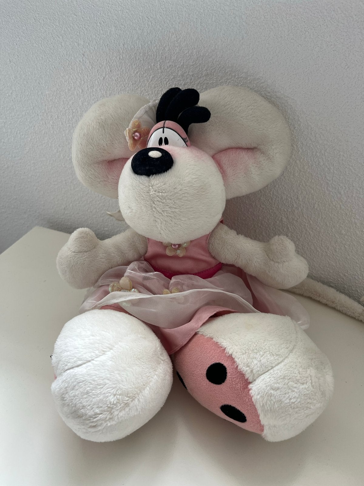 Diddlina knuffel bruid - Zeldzame Diddl knuffel, Kinderen en Baby's, Speelgoed | Knuffels en Pluche, Muis, Overige merken, Overige karakters