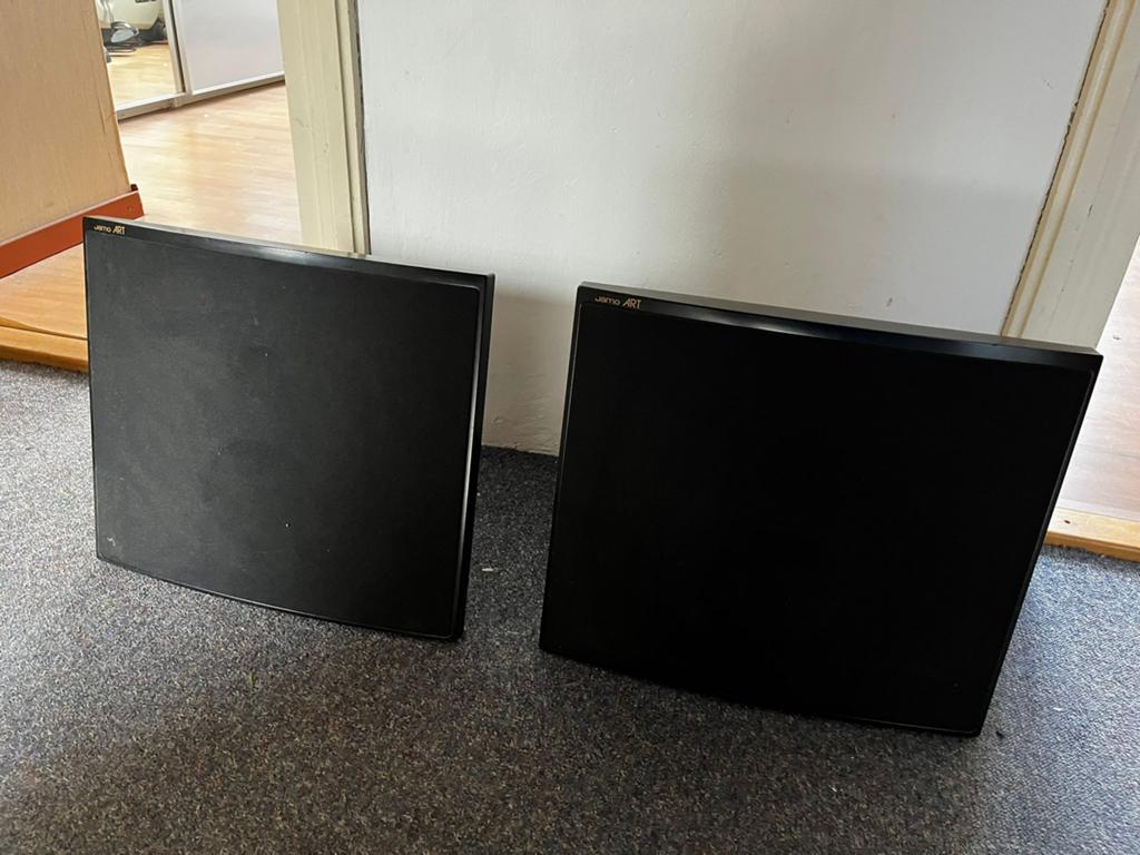 Jamo Art speakers, Audio, Tv en Foto, Ophalen, Gebruikt, 60 tot 120 watt, Front, Rear of Stereo speakers