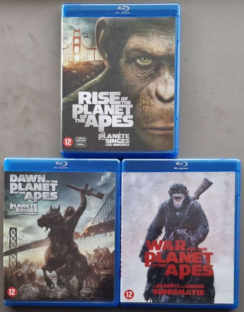 Planet of the Apes Trilogy - Nederlandse uitgave, Engels, Verzenden, Nederlands, Actie